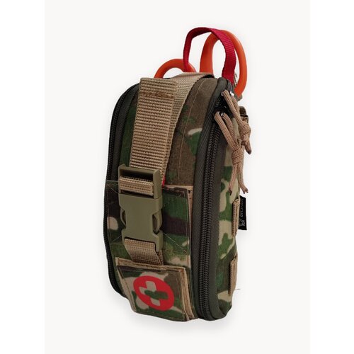 Подсумок под аптечку вертикальный малый BASTION отрывной мультикам