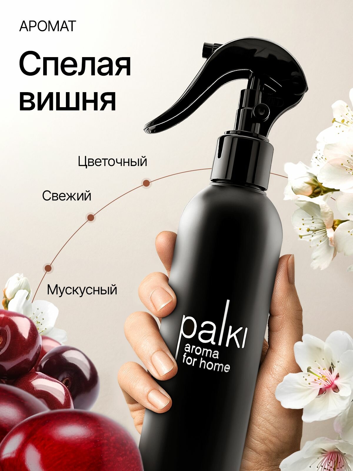 Изображение Парфюмированный освежитель воздуха/ароматизатор для дома/спрей для офиса, текстиля Лост Черри (Lost Cherry)