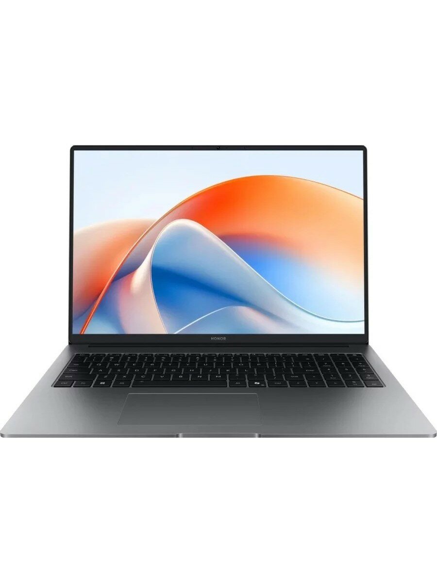 Ноутбук 16" IPS WQXGA HONOR MagicBook X16 Plus BRB-X gray (Core 5 220H/16Gb/1Tb SSD/VGA int/W11) (5301ALVV)