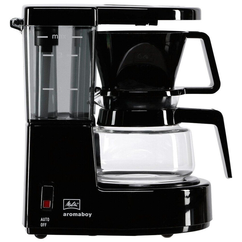 Кофеварка капельная Melitta AROMABOY II BLACK 1015-02 EU, 500 ВТ, электронное управление, от 150 до 300 мл кофе — фото 1