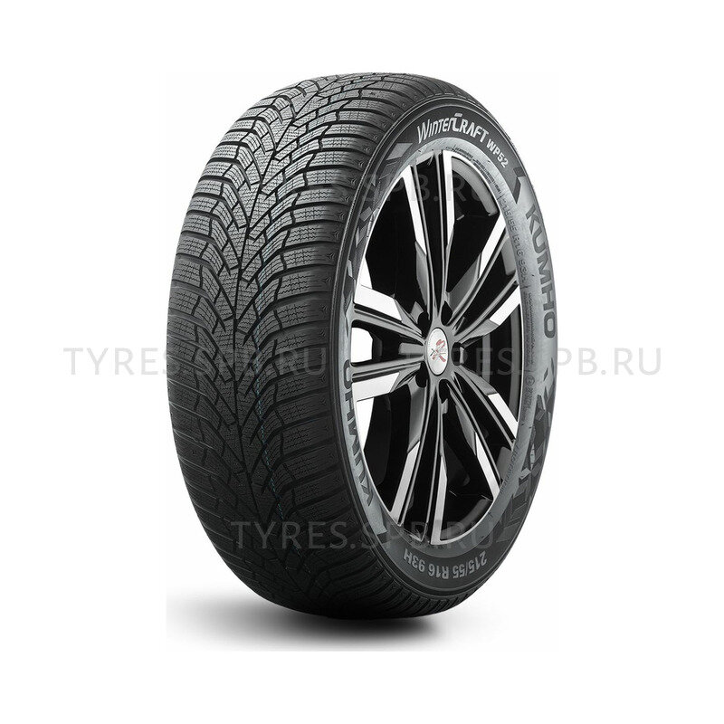 Зимняя нешипованная шина Kumho WinterCraft WP52+ 185/60 R15 84T