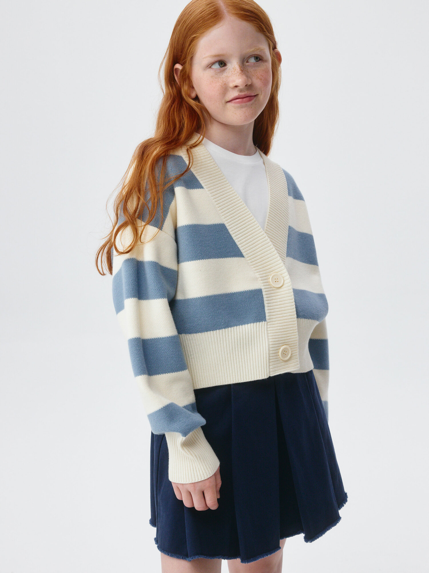 Кардиган Sela размер 152 ваниль