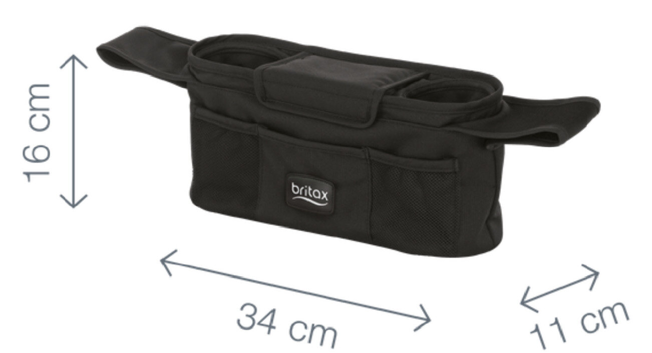 Органайзер для коляски Britax Roemer "Smile III", черный, с термокарманами, 300г — фото 1