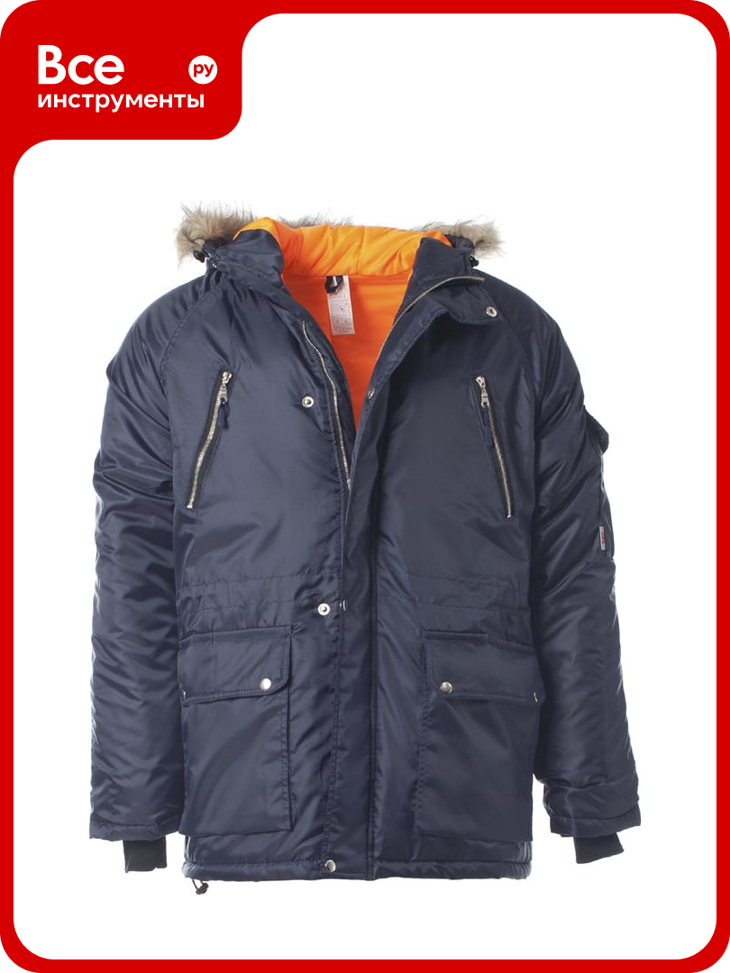 Куртка спрут Аляска темно-синяя размер 52-54/104-108 рост 170-176 100727