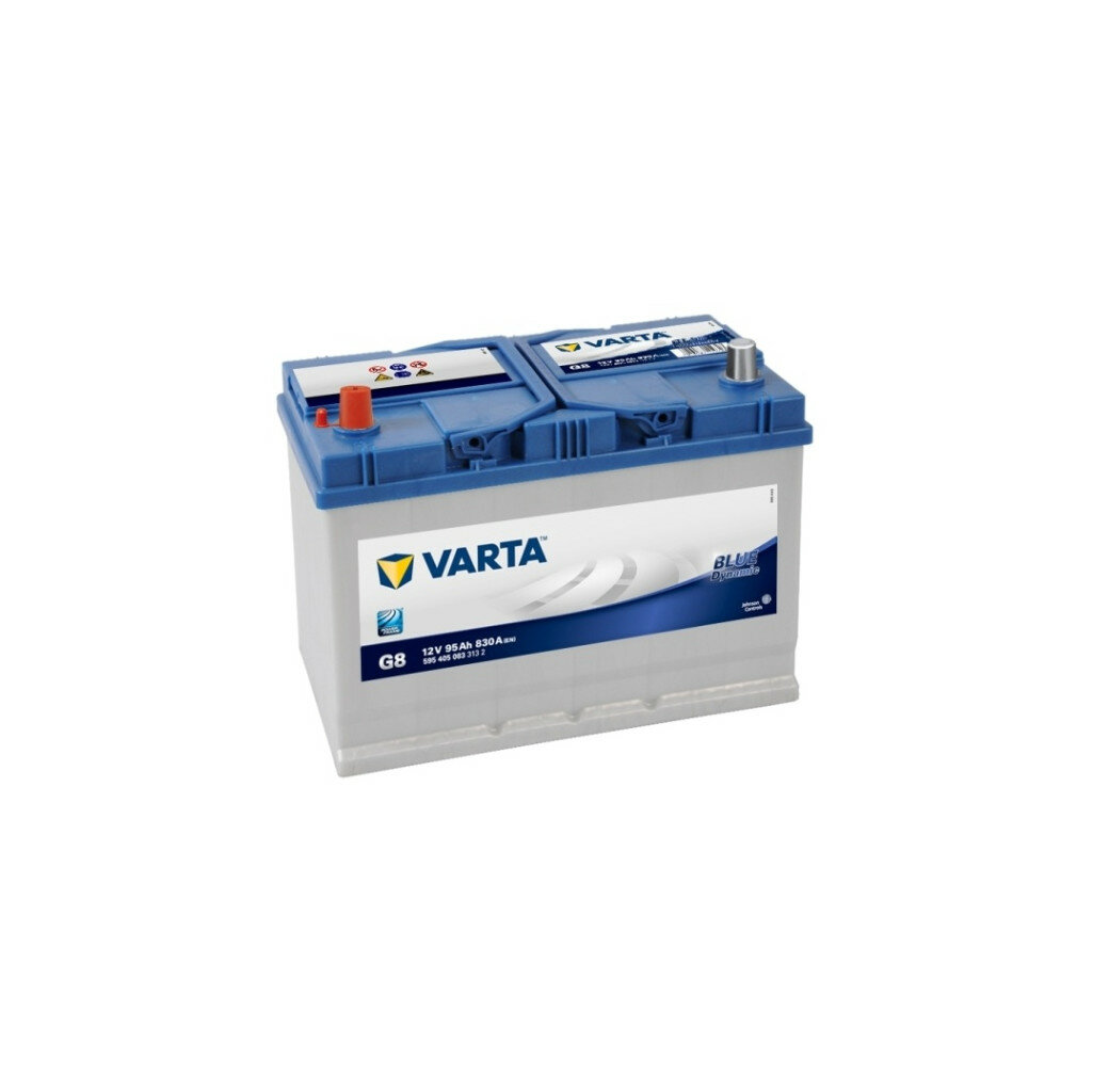 Аккумулятор Varta G8 Blue Dynamic 595 405 083 306x173x225 прямая полярность 95 Ач