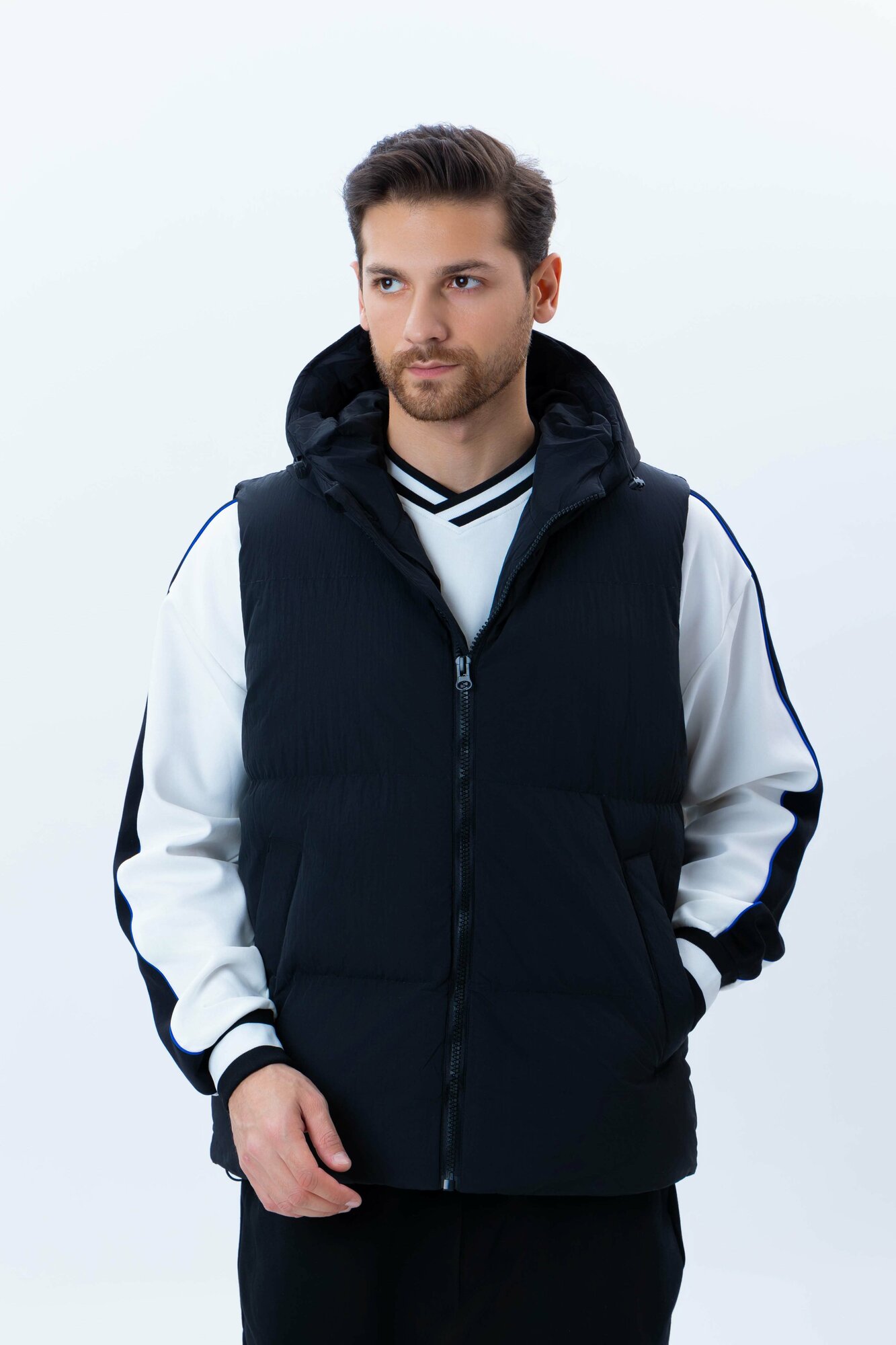 Жилет спортивный TERRA PRO, размер M, black