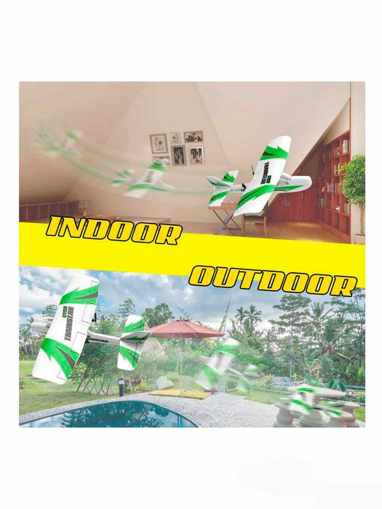 Радиоуправляемый самолет Volantex RC Trainstar Micro 2.4G 2ch RTF - EXA78103R — фото 1