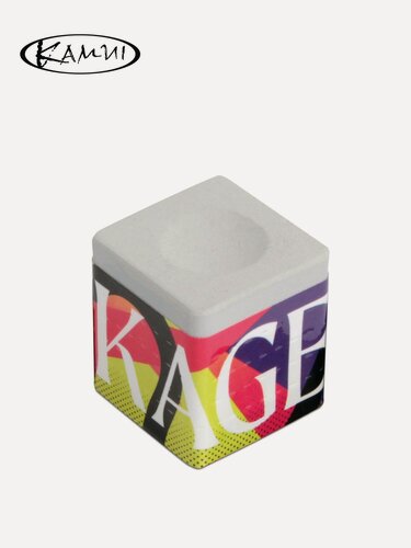 Изображение товара Мел для бильярда Kamui Kageki Grey, для наклейки, серый, 1 шт.