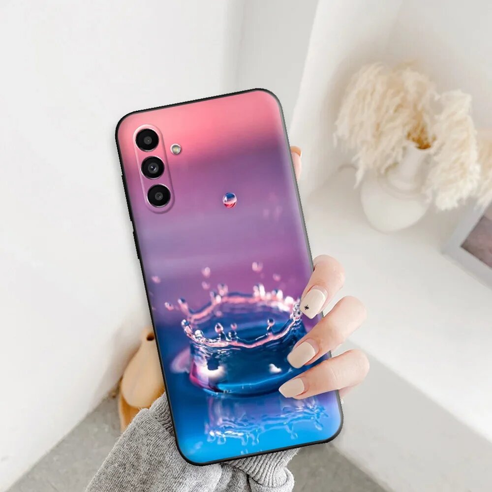 Чехол для Samsung A04S, Силиконовые Мягкие модные чехлы с рисунком для телефонов Samsung Galaxy A04s, A04 S, задняя крышка, бампер из ТПУ, B0140, For Samsung A04S