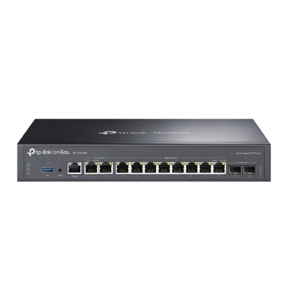 Сетевое оборудование TP-Link ER7412-M2 VPN-маршрутизатор Omada с мультигигабитными портами