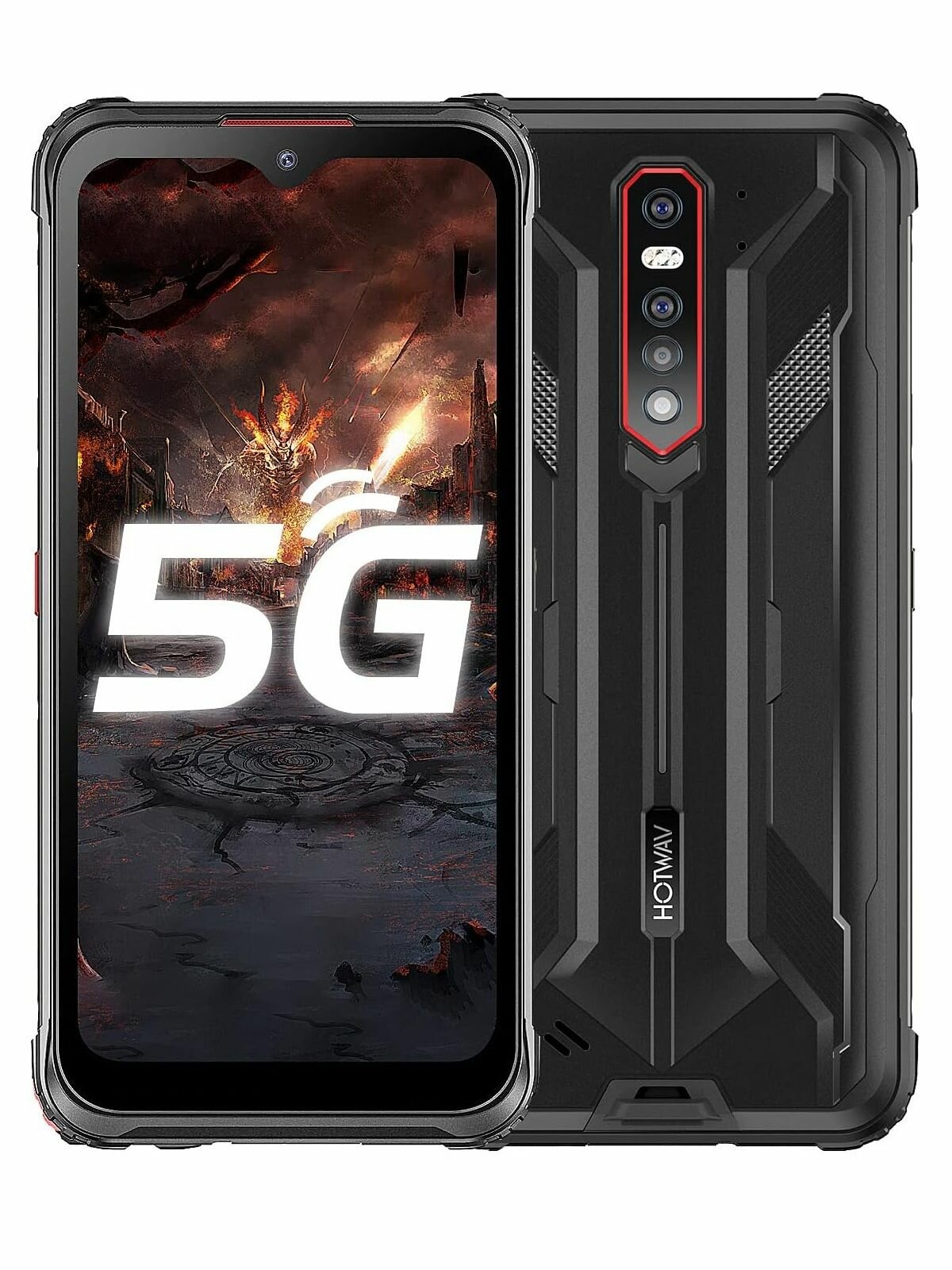 Смартфон Hotwav Cyber 7 (5G), черный — купить в интернет-магазине