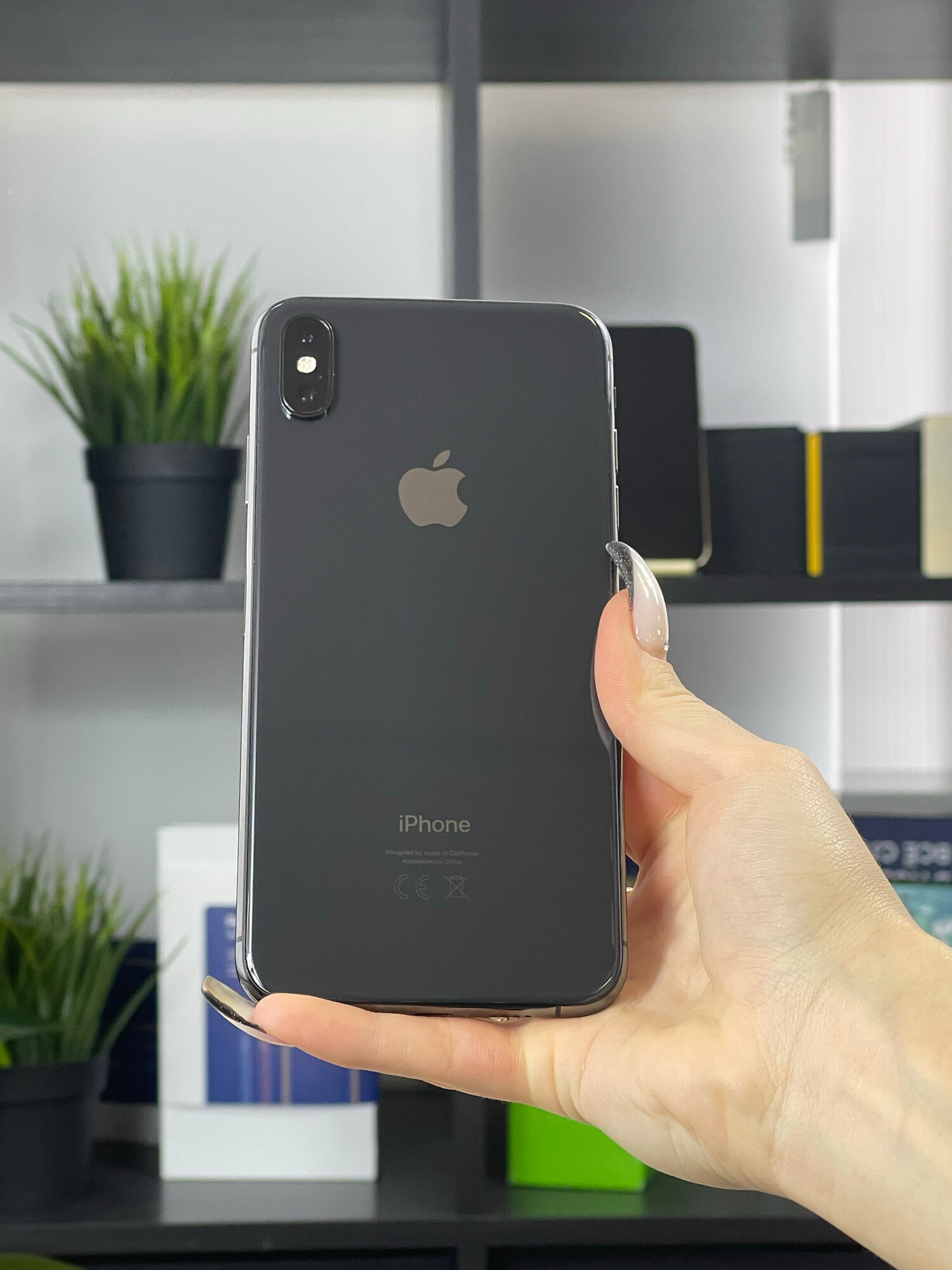 Смартфон Apple iPhone XS Max, 64 Гб, Серый космос, Apple A12 Bionic, IP48