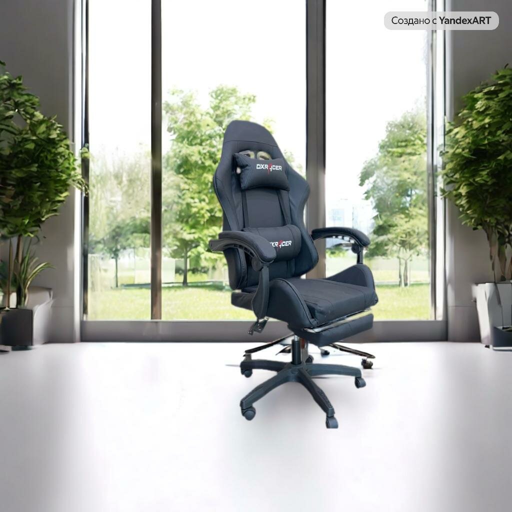 Игравое Кресла GC-A black Игравое Кресла GC-A black - это современное и функциональное компьютерное кресло, — фото 1