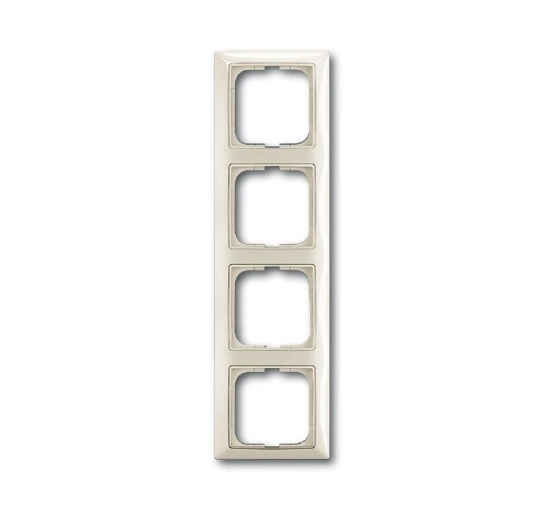 ABB BASIC 55 Рамка 4-ая для розеток и выключателей бежевый.