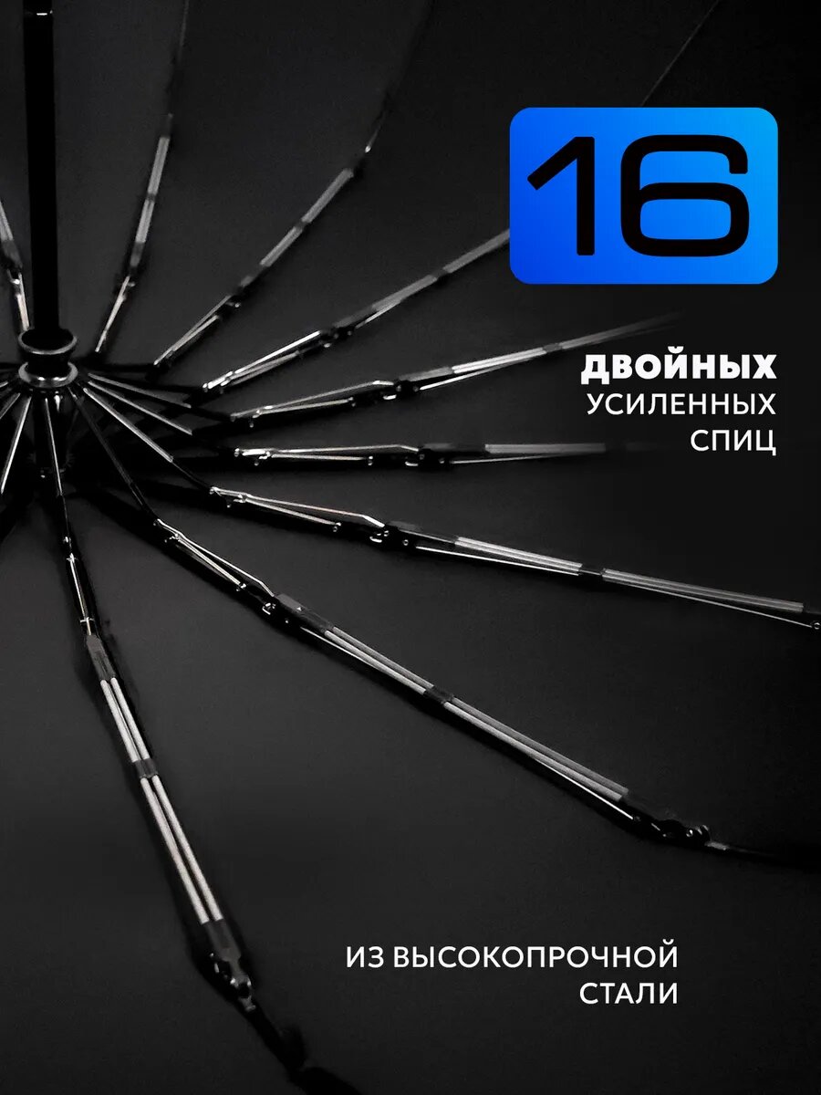 Зонт , черная — фото 1