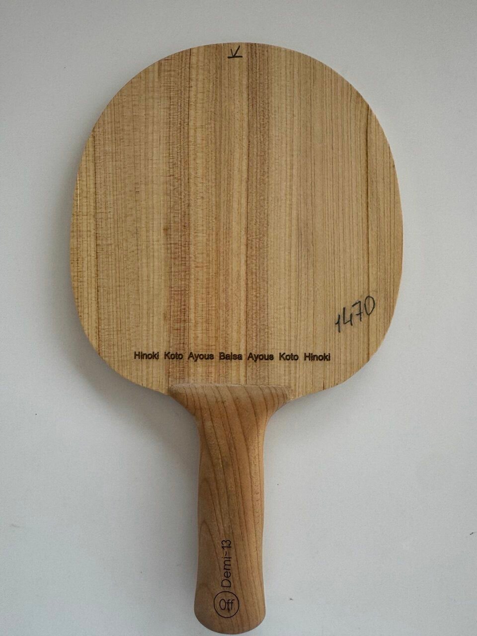 Основание ракетки Demi-13, OFF форма круглая (B2)