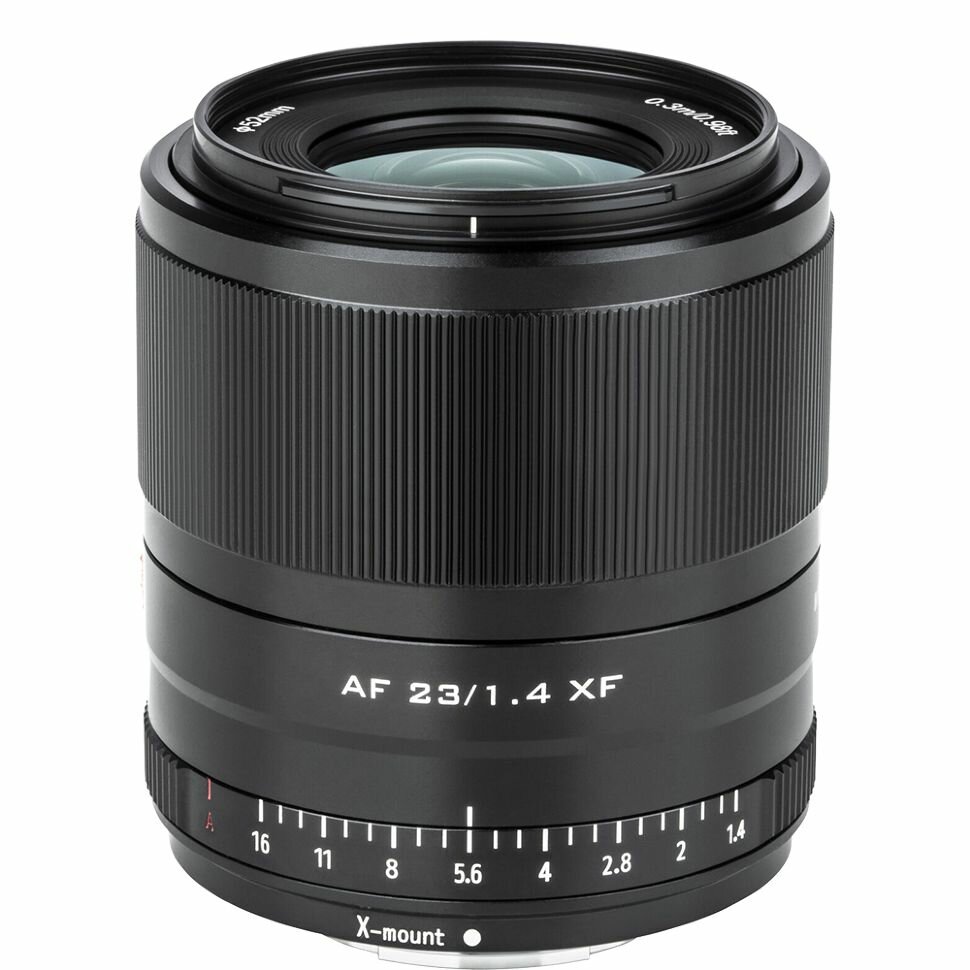 Объектив Viltrox AF 23mm F1.4 X-mount Чёрный