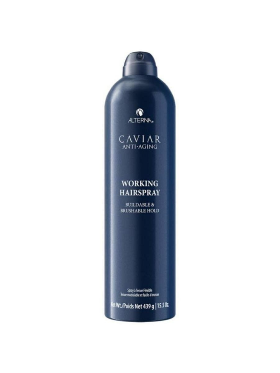 Обзор: Лак подвижной фиксации с антивозрастным уходом Alterna CAVIAR Anti-Aging Professional Styling Working Hairspray 439 г