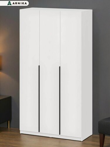 Изображение товара ARNIKA Шкаф для одежды Лукас белый 50,6х120,1х221,6 см