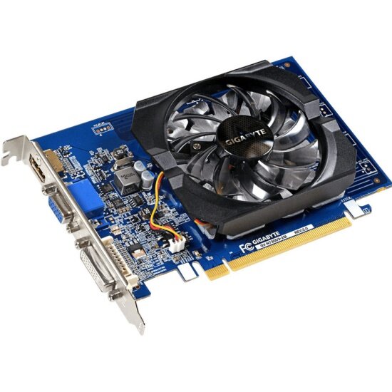 Видеокарта Gigabyte GeForce GT 730 2G, GV-N730D3-2GI 3.0 — фото 1