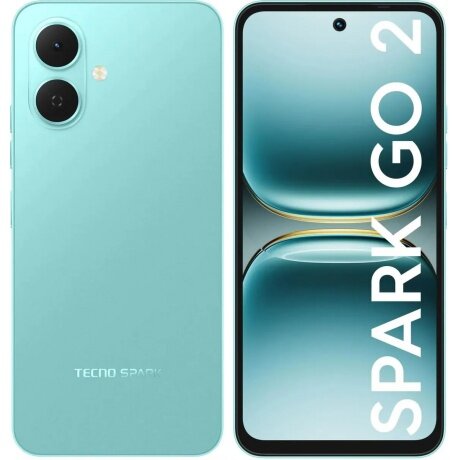 Смартфон Tecno Spark Go 2 3/64Gb Green