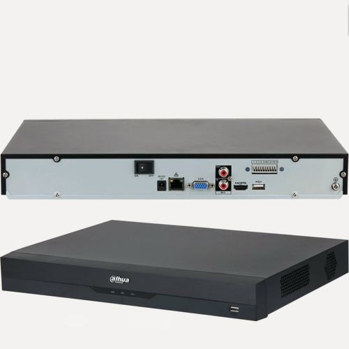 Изображение товара Видеорегистратор Dahua DHI-NVR4216-EI - 16 канальный IP для камер видеонаблюдения, NVR сетевой черный