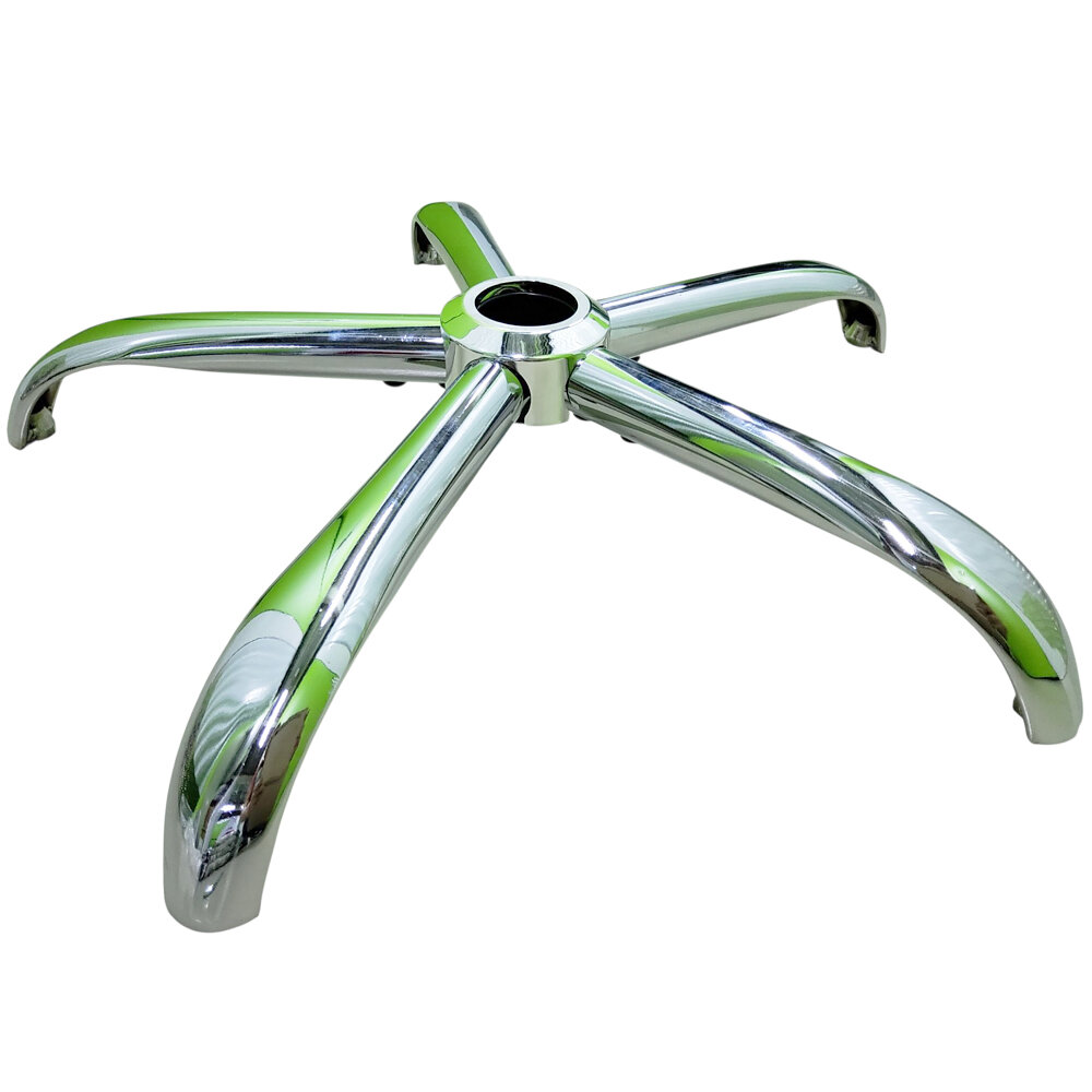 Разборная хромированная крестовина для кресла диаметр 600 мм