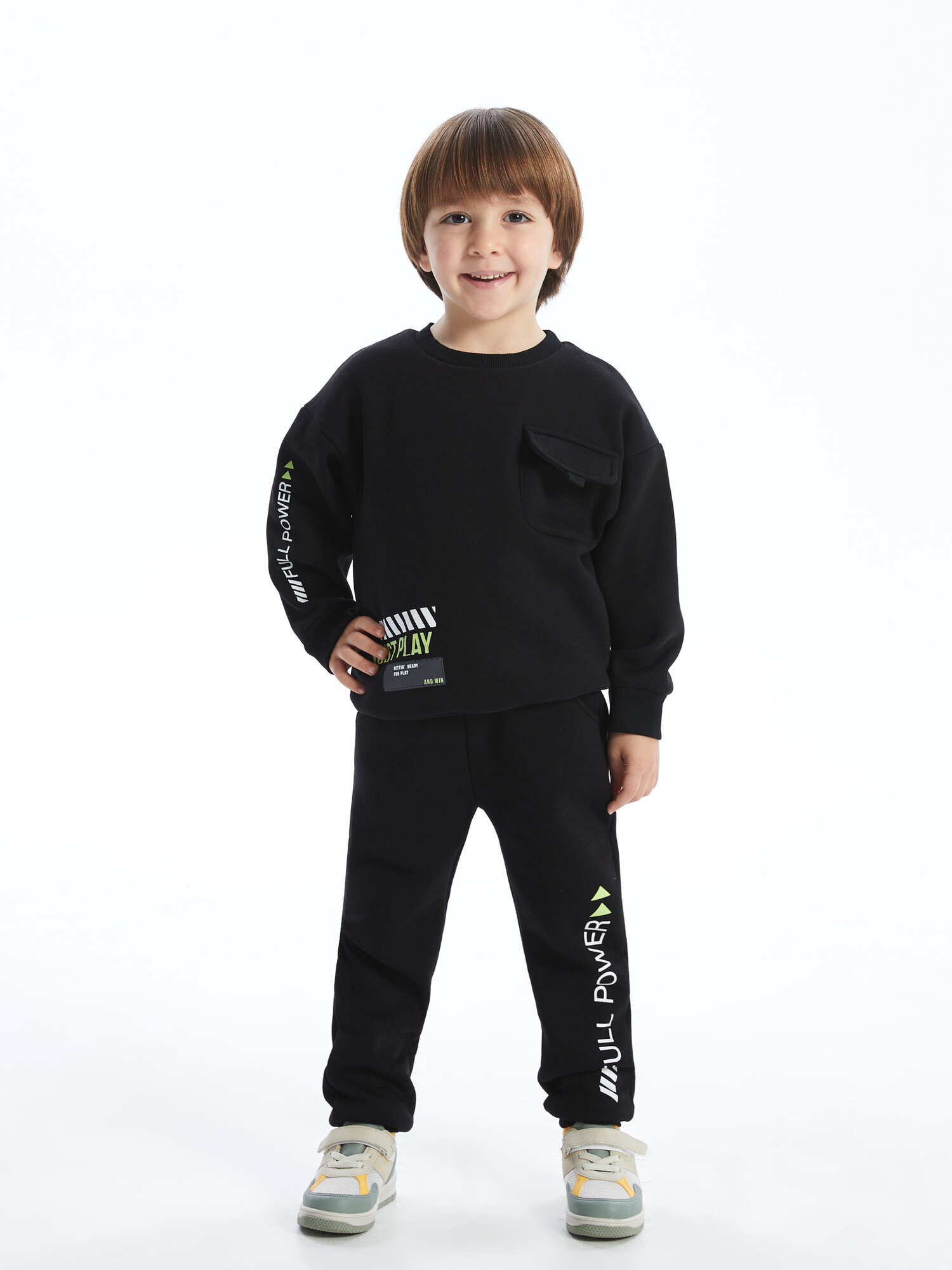 Комплект одежды LC Waikiki размер 24-36 мес черный