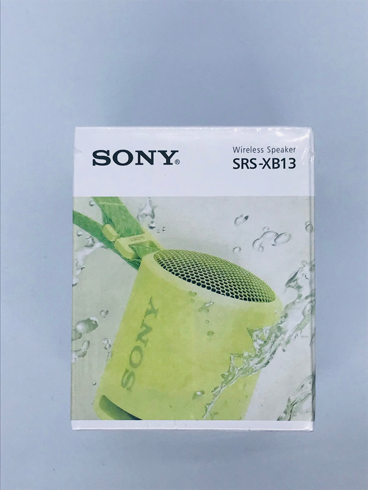 Портативная акустика Sony SRS-XB13 10Вт, стерео, желтый / беспроводная колонка / колонка блютуз