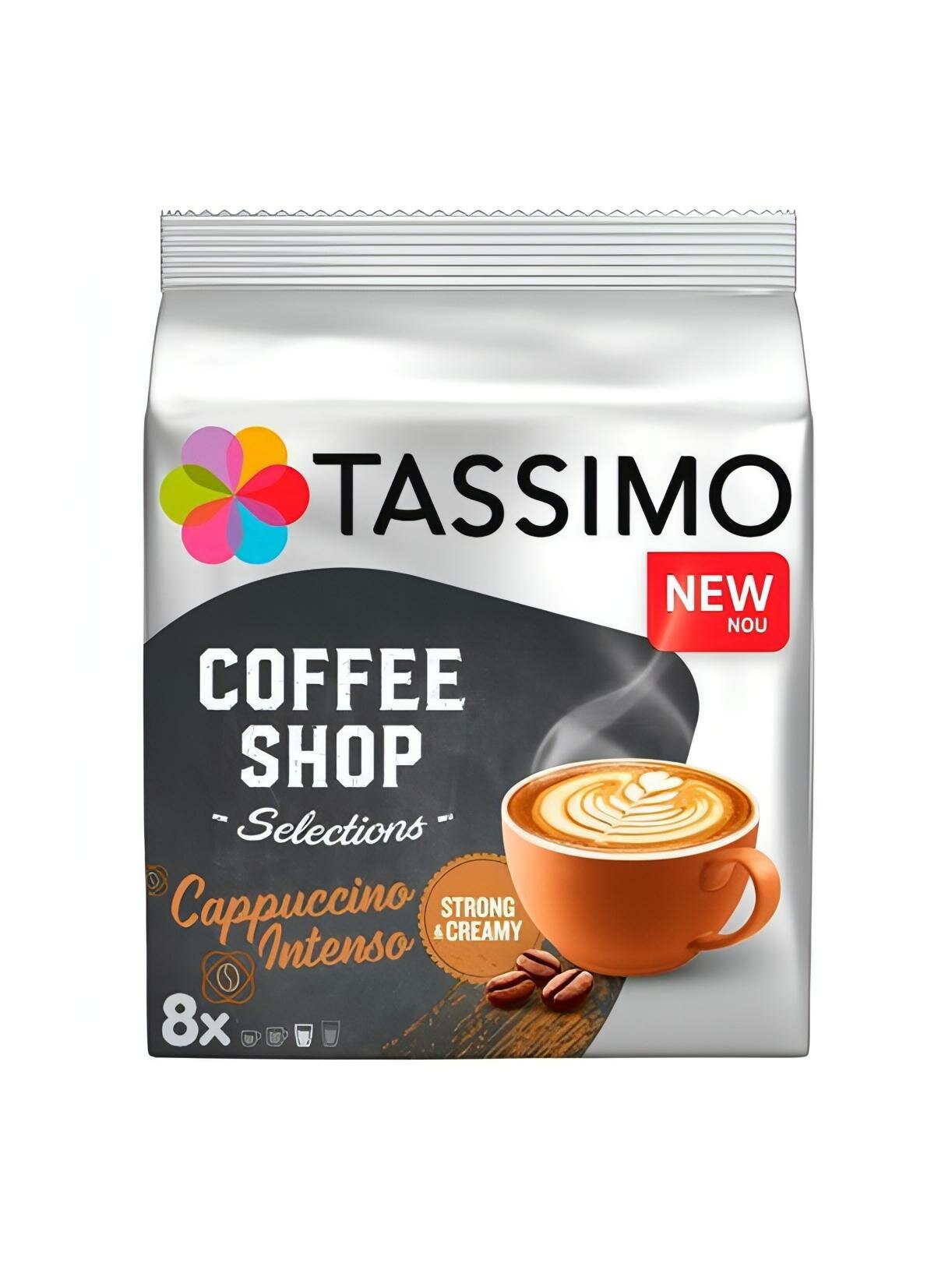 Кофе в капсулах Tassimo Cappuccino Intenso 276г