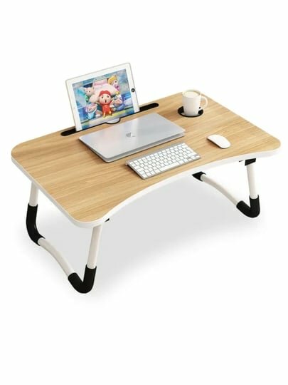 Многофункциональный складной столик для учебы с подстаканником, для ноутбука, 60x40 см