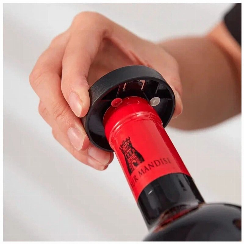 Электрические Штопоры Xiaomi Электрический штопор с набором аксессуаров для вина 4 в 1 Circle Joy Electric Wine Set, Black, черный