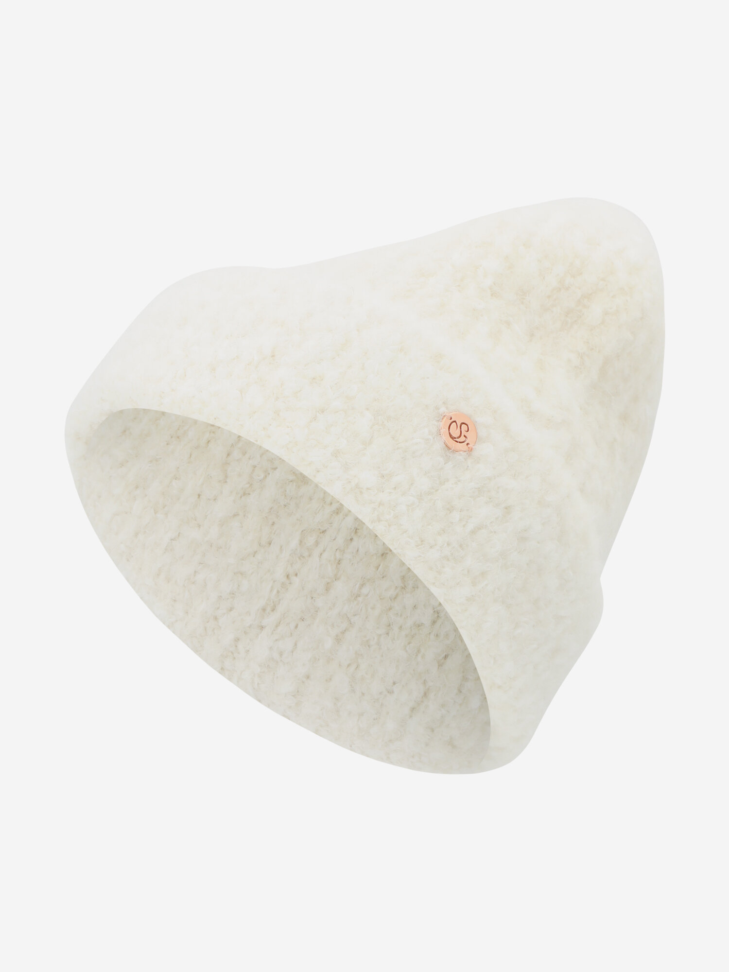 Шапка-бини SENSANA для женщин, размер one size, бежевый — фото 1