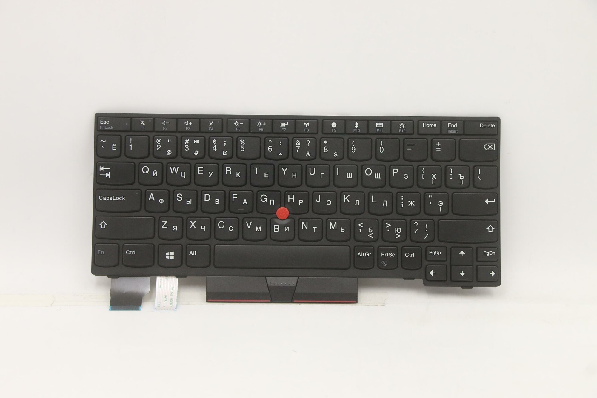 Клавиатура для Ноутбука Lenovo LenovoThinkPad X280 / A285 / X390 / L13 раскладка - русская, черная (01YP182)