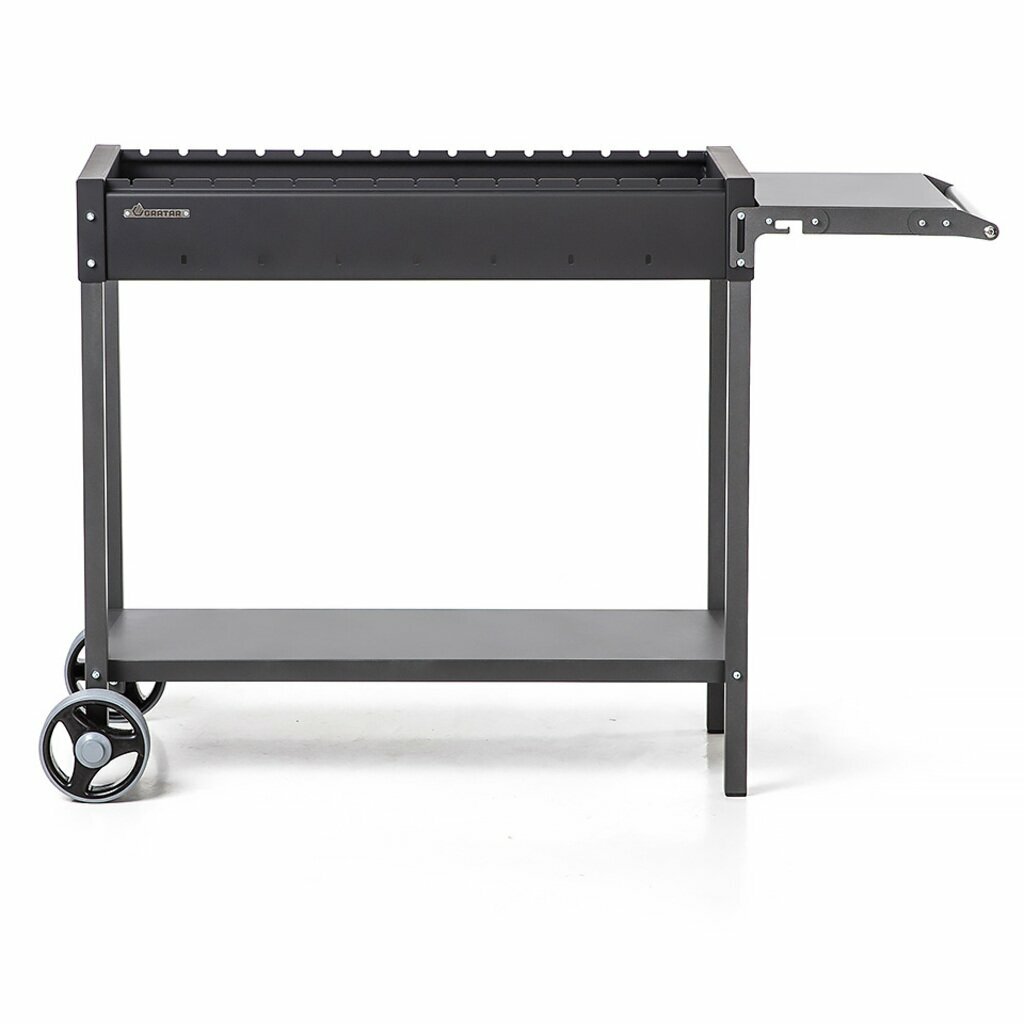 Мангал GRATAR 1315х850х520х797 мм, 3 мм, разборный, гриль, складные полки