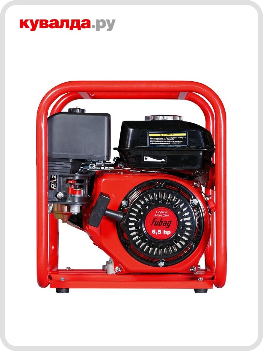 Мотопомпа бензиновая FUBAG PG 600 для слабозагрязненной воды