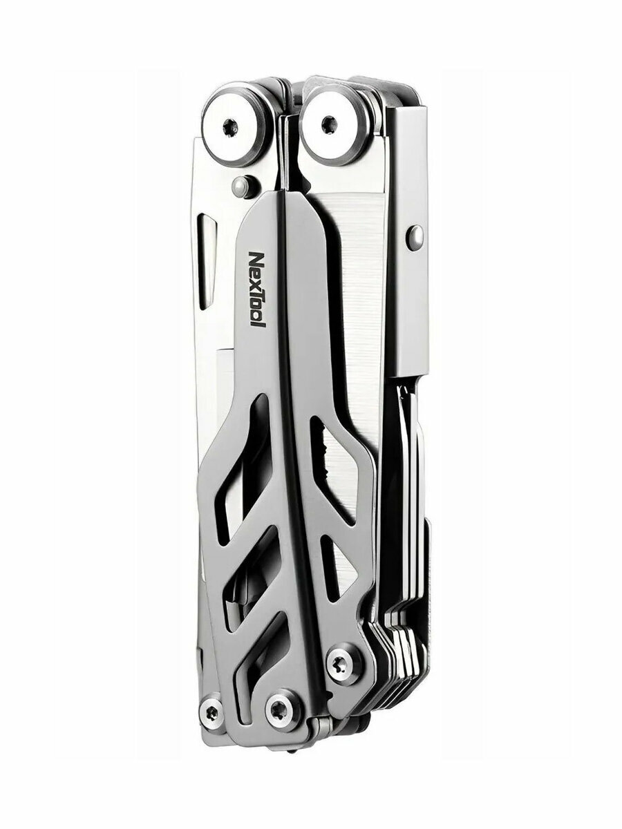 Пассатижи Xiaomi Мультитул NexTool Flagship Pro (Blade Replace) (NE20232A) Silver, пассатижи, нержавеющая сталь, серебристый
