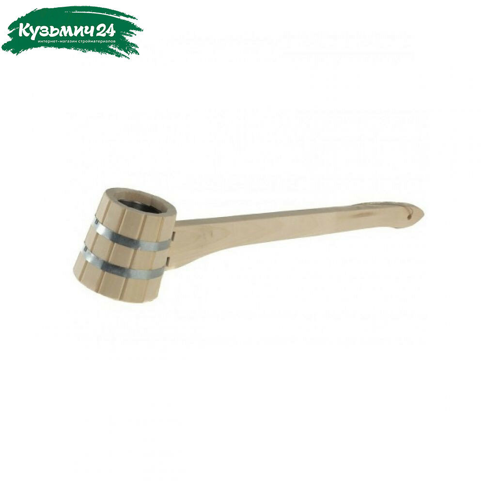 Черпак бондарный МЧ-6 с нержавеющей вставкой 0.2 л липа