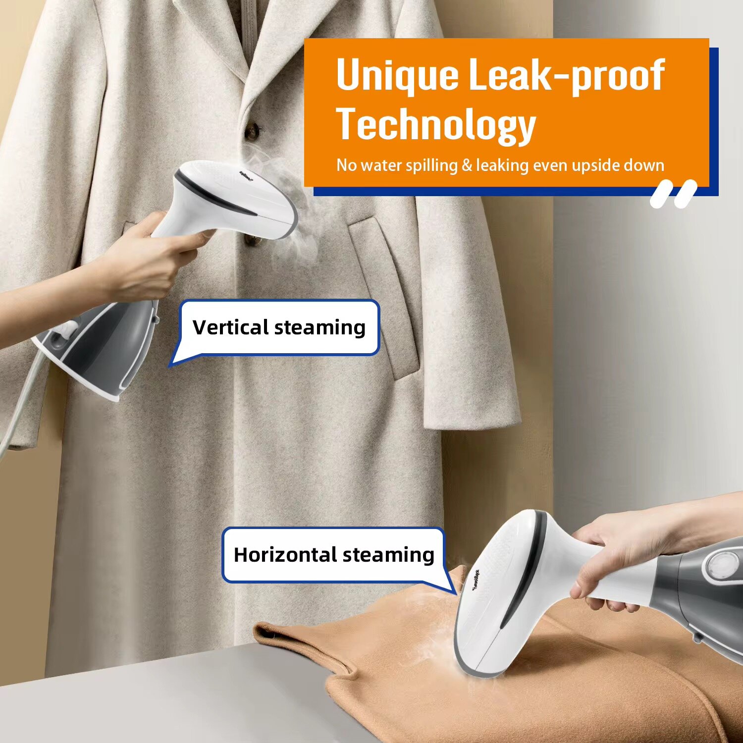 Ручной отпариватель для одежды Sonifer SF-9126 мощность1500 Вт — фото 1