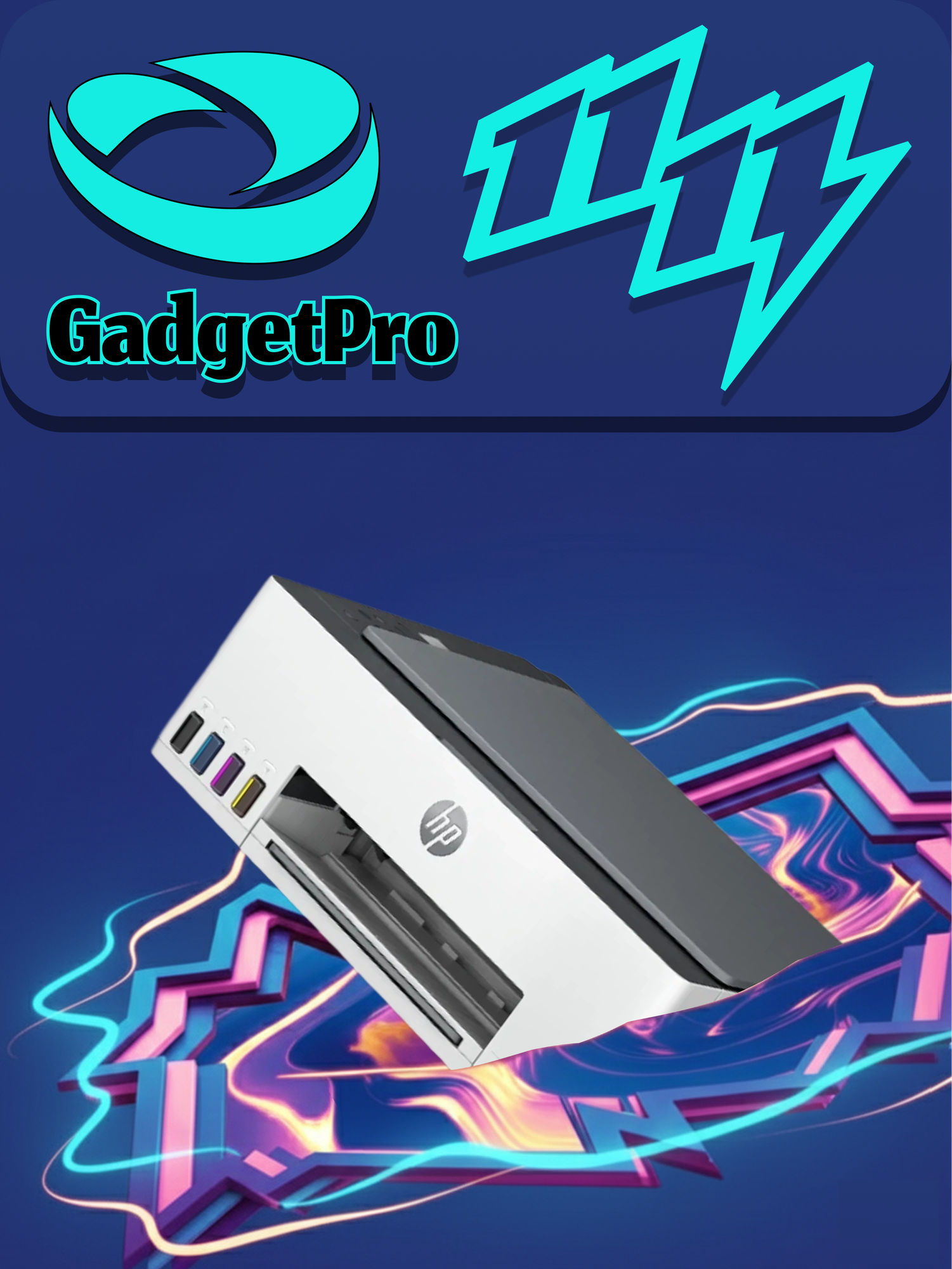 МФУ HP Smart Tank 580 (A4, 16 стр/мин, струйная печать, LCD, USB, Wi-Fi)