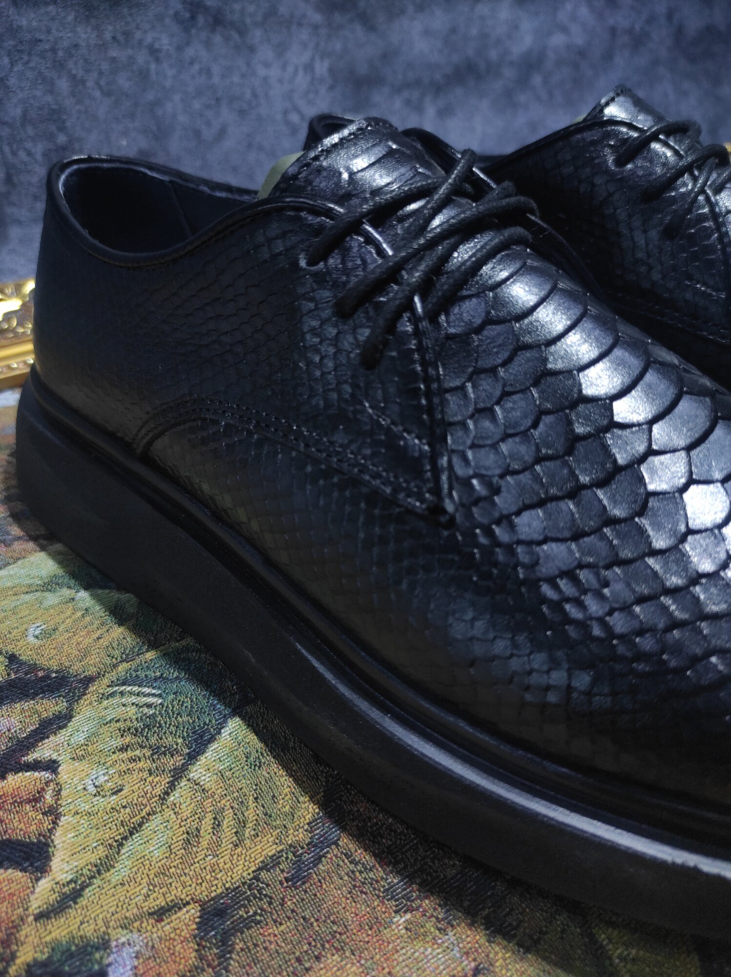 Мокасины барсовка