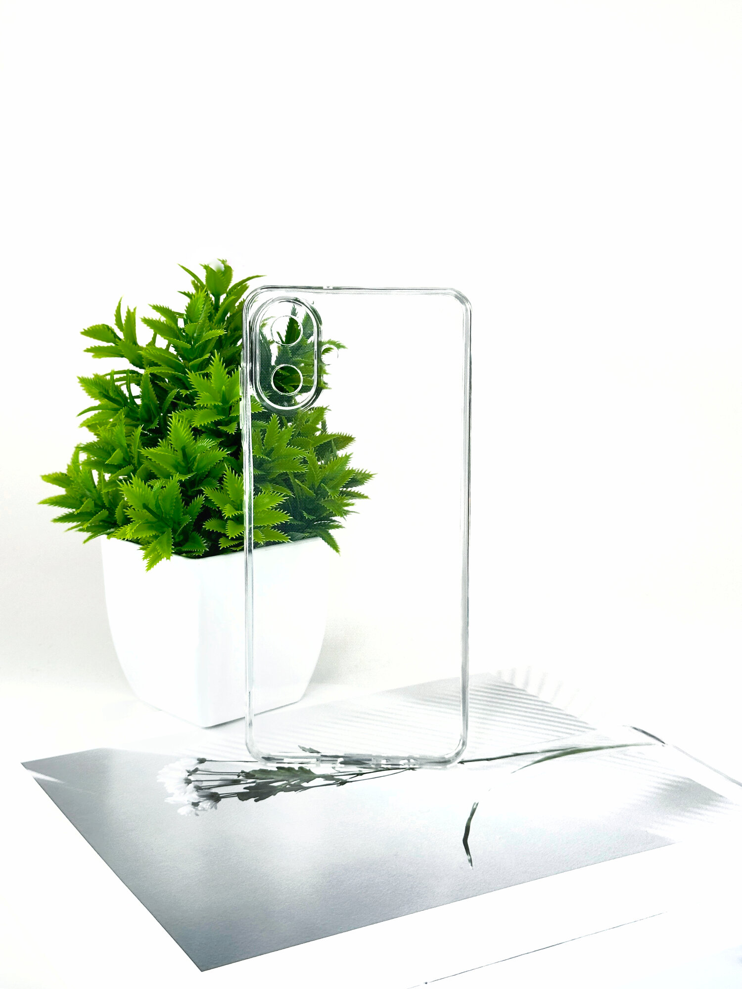 Чехол на Samsung A06 прозрачный противоударный / чехол на самсунг А06 с защитой камеры — фото 1