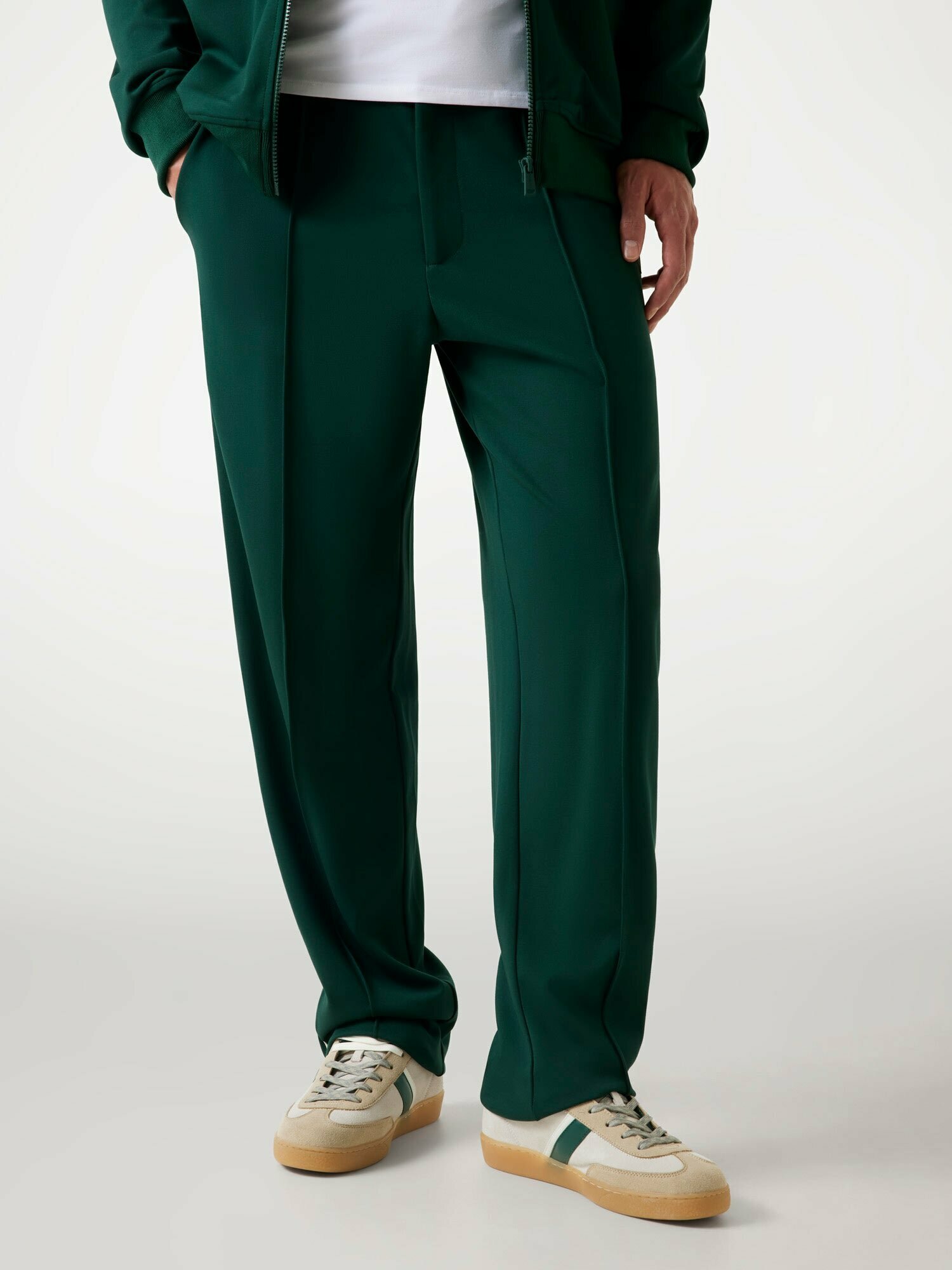 Брюки GUESS, размер M, зеленый, — фото 1