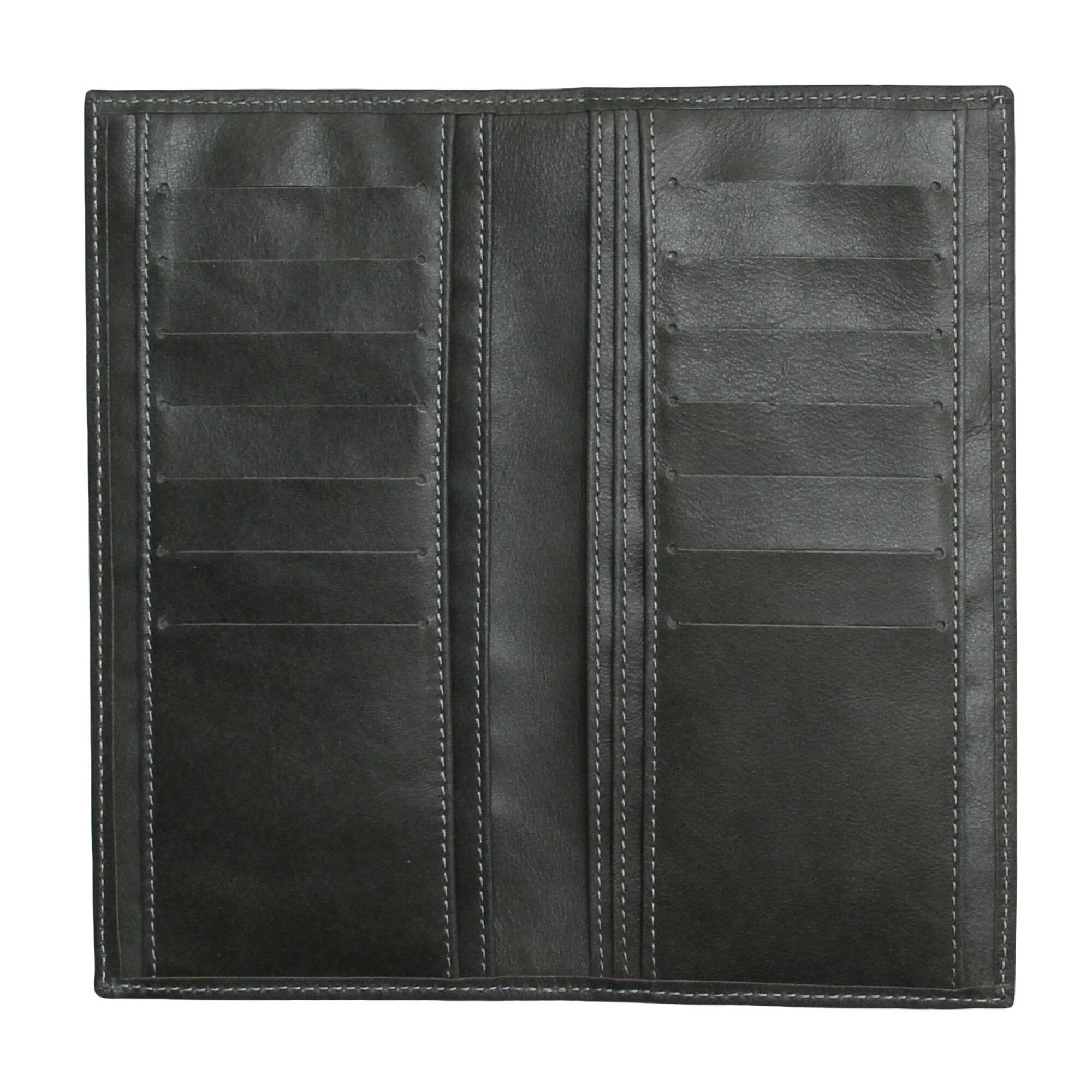 Портмоне RELS, фактура гладкая, серый — фото 1