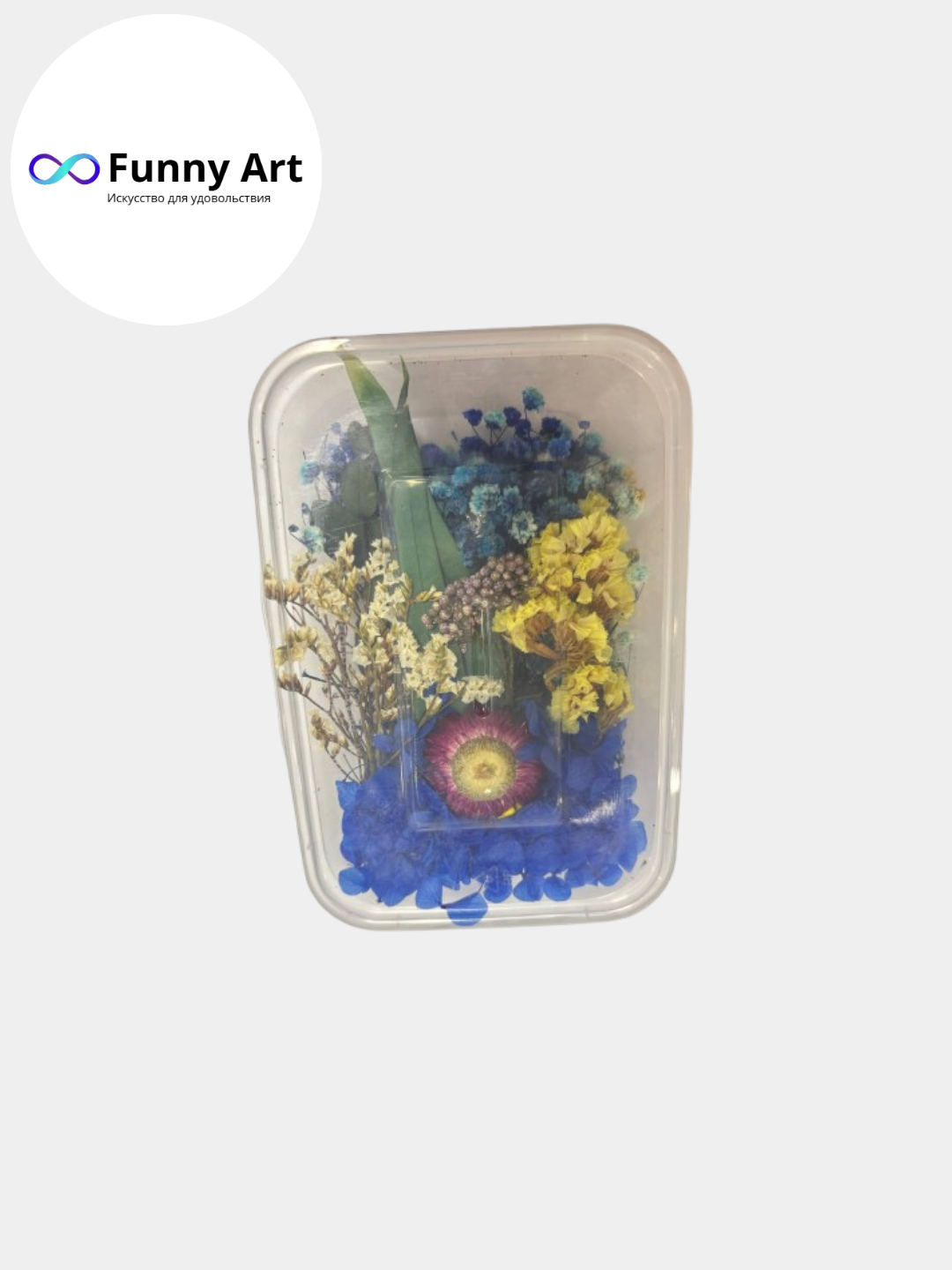 Сухоцветы натуральные для декора и творчества, декоративные цветы, для смолы