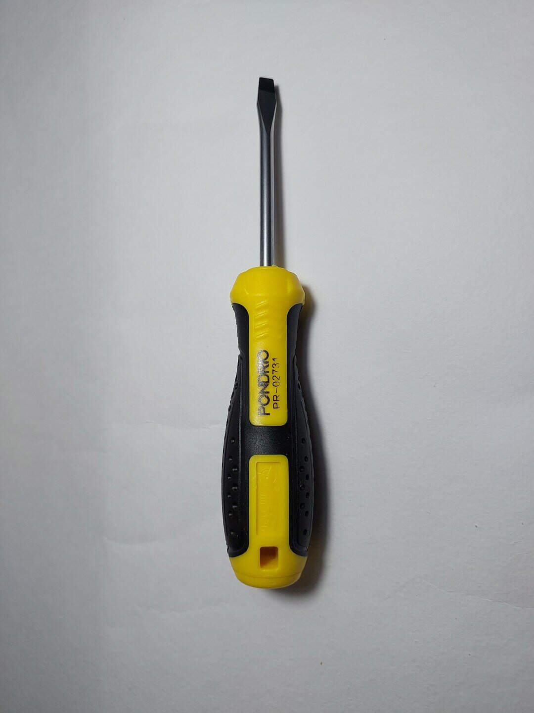 Отвертка минусовая. Размер 5*75 мм (-). Строительно-ремонтная.