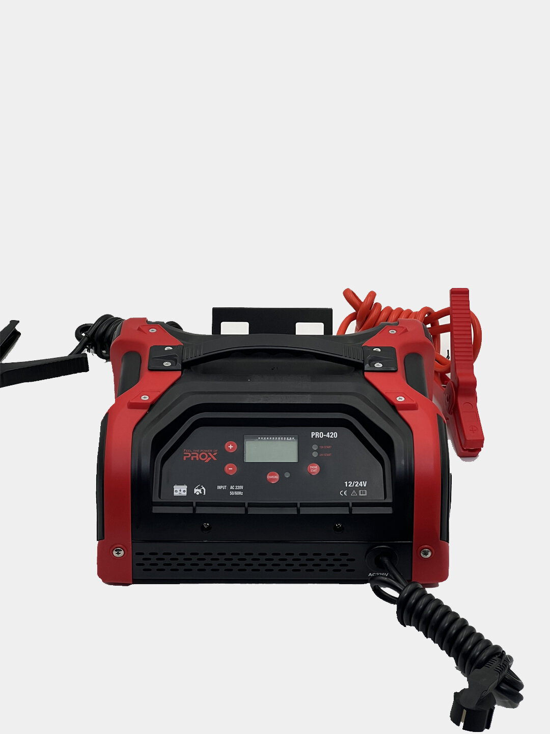 Пуско-зарядное устройство PROX Prox-420, для свинцовых аккумуляторов, ЖК-дисплей