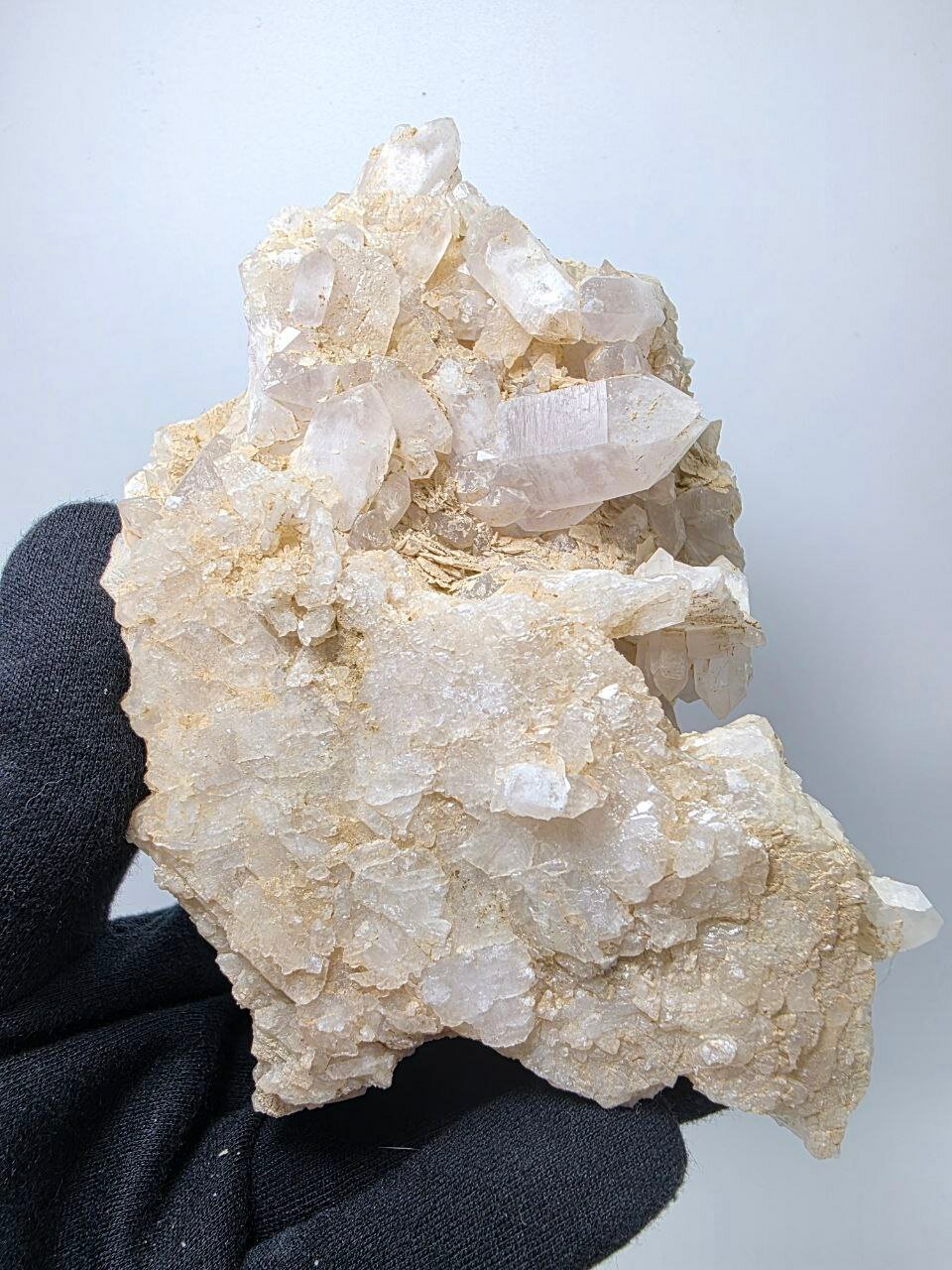 Друза кварца 135 мм, 526 г. — фото 1