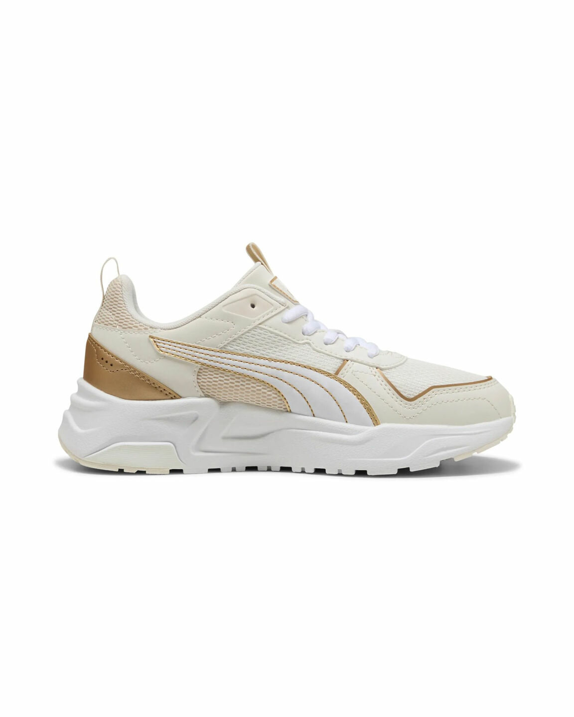 Кроссовки PUMA Trinity 2 LT, размер 5 UK, бежевый