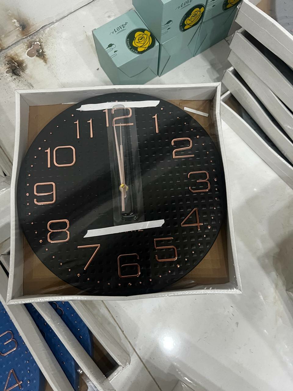 Настенные часы , современный дизайн, высококачественный продукт, 30см